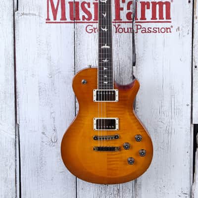 PRS S2 McCarty 594 Singlecut Electric Guitar Honey Gold Burst with Gig Bag image 4