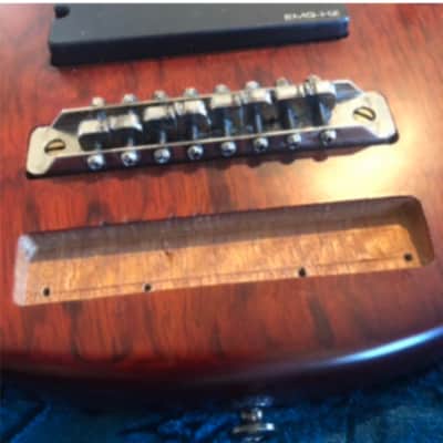 Dean Rhapsody 8-String Bass 2010 - Natural Bubinga image 23