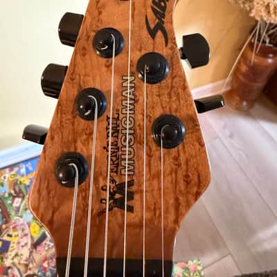 Ernie Ball Music Man Rabea Massaad Signature Sabre 2024 - Present - Vileblood Burst image 8
