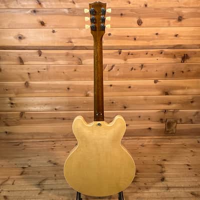 Gibson ES-335 Figured Electric Guitar - Antique Natural image 5