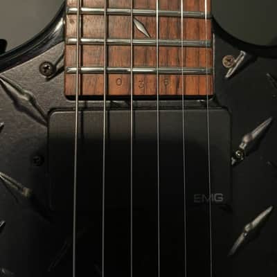 ESP JH-2 James Hetfield Signature 1998 - Black Diamond Plate image 12