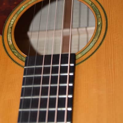 G.W. Barry Grand Concert/OOOO body/[OM depth] | 1993 | Flame Maple /Ebony & Sitka Spruce | Signed G.W. Barry image 9