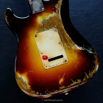 Fender Stratocaster Sunburst Heavy Aged Relic (RARE) image 7
