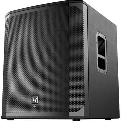 Electro-Voice ELX200-12P 12-inch Powered Loudspeaker (Pair) with ELX200-18SP 18-inch Powered Subwoofer, Dynamic Vocal Microphones, Loudspeaker & Microphone Stands and 50' XLR Cables image 5