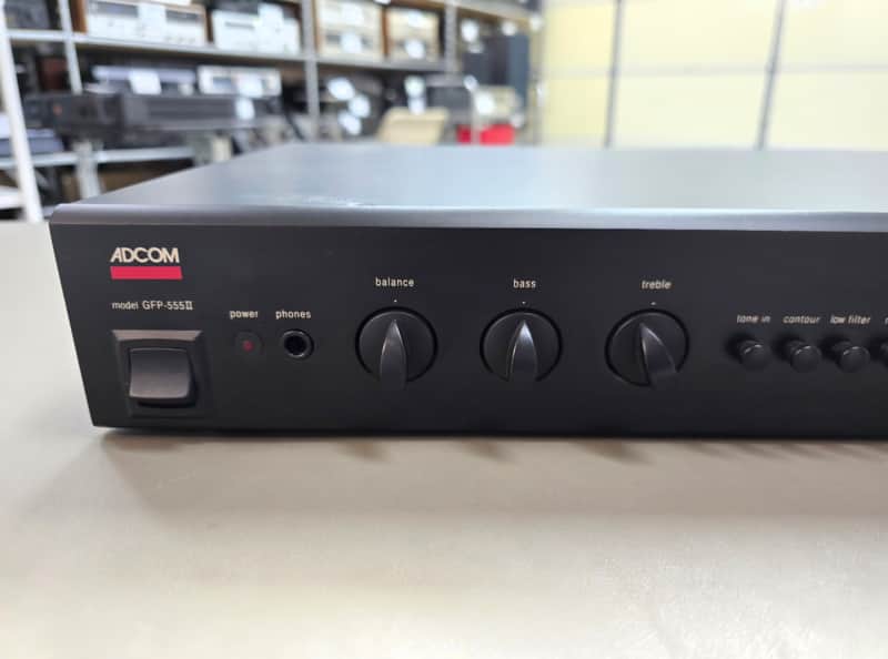 ADCOM GFP-555II Pre Amp - Black