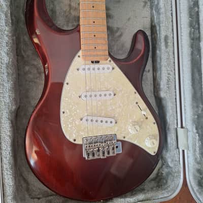 Ernie Ball Music Man Silhouette Special SSS 1996 W/Case image 2