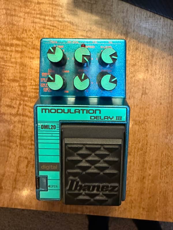 Ibanez DML20 Modulation Delay III 1980s - Green image 1