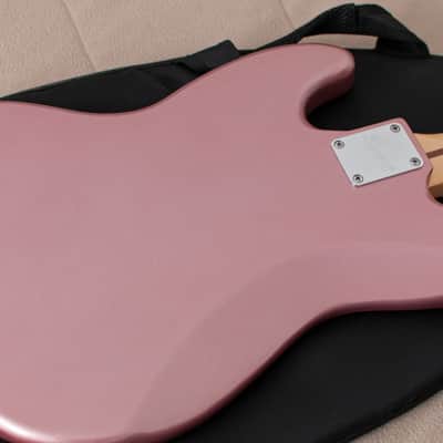 Squier Affinity Jazz Bass Burgundy Mist (Body + Hardware) image 8