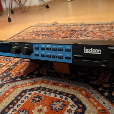 Lexicon PCM 90 Digital Reverb Processor 1990s - Blue image 2