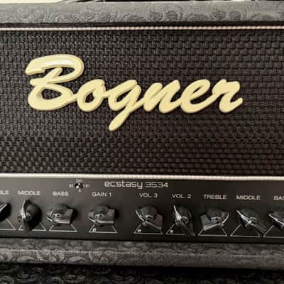 Bogner Ecstasy 3534 3-Channel 35-Watt Guitar Amp Head - Black Comet image 2