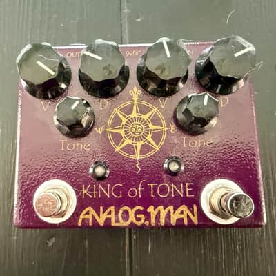 Analogman King of Tone V4 2006 - Present - Normal Gain Both | Reverb