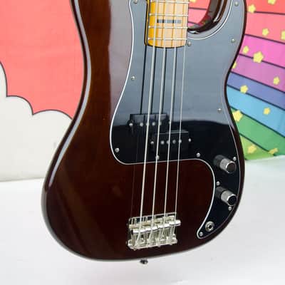 Used Squier Classic Vibe '70s Precision Bass, Maple Fingerboard, Walnut image 4