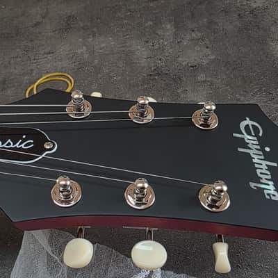 Epiphone SG Classic P-90 Worn Cherry BRAND NEW P90 Pro Soapbar Soap Bar Pickups 60s 60's SlimTaper Neck Profile Satin Finish Electric Guitar image 9