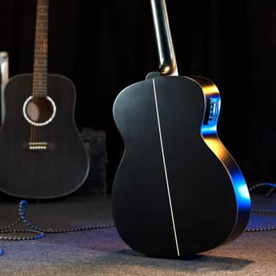 Washburn DFEFE | Deep Forest Ebony Folk Body A/E Guitar. New with Full Warranty! image 8