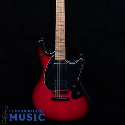 Ernie Ball Music Man StingRay HT Guitar Raspberry Burst image 6
