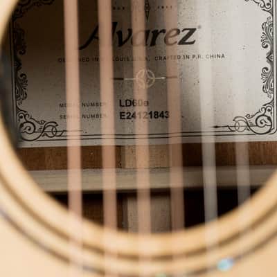 Alvarez Laureate Series LD60e Sitka/Mahogany Dreadnought Guitar w/LR Baggs Hifi Pickup #1843 image 4