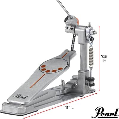 Pearl P930 Demonator Single Chain Interchangeable Cam Powershifter,Chrome image 3