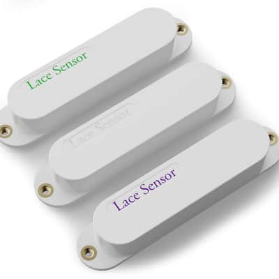 Fender Lace Sensors “Eric Clapton Gold Set” 2025 - White | Reverb