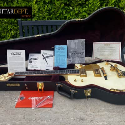 ✮RARE✮SUPERB✮2017 Gretsch G-6134 LTV White Penguin ✮ LACQUER TV JONES ! ✮ COA ✮ AMAZING image 3