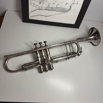 True Tone Buescher Model 9  Silver Plated image 1