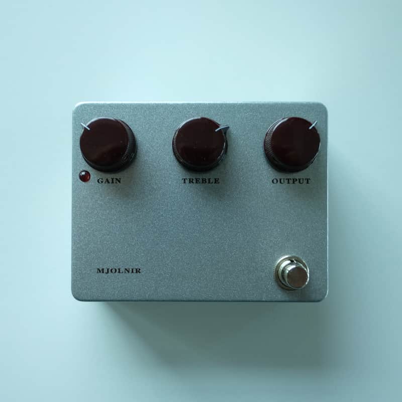 Mythos Pedals Mjolnir - 1N34A Diodes - Silver image 1