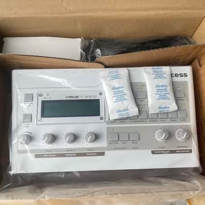 Access Virus TI Snow Desktop Digital Synthesizer 2008 - White