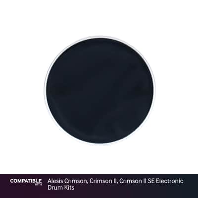 Black 8" Mesh Drum Head for Alesis Crimson, Crimson II, Crimson II SE Electronic image 1