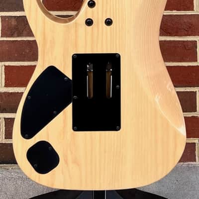 Ibanez Prestige RG652AHM, Antique White Blonde, Ash Top, Ash Body, Birdseye Maple Fretboard, DiMarzio Tone Zone & Air Norton Pickups, Hardshell Case image 8