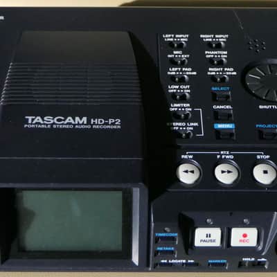 TASCAM HD-P2 2000's - Black image 1