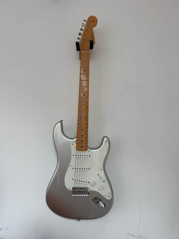 Fender American Original '50s Stratocaster with Maple Fretboard 2020 - 2022 - Inca Silver