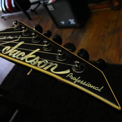 Jackson Professional Pro Randy Rhoads V 1992 Black image 11