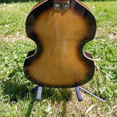 ~Vintage 1967 Kingston Greco Japan Beatle Violin Bass Guitar~ image 4