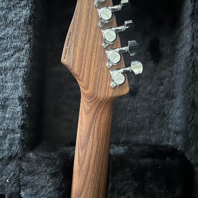 Suhr Translucent Purple Waterfall Burl Standard Custom Shop image 6