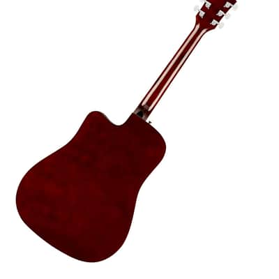 Fender FA-125CE Acoustic/Electric Guitar - Natural image 3