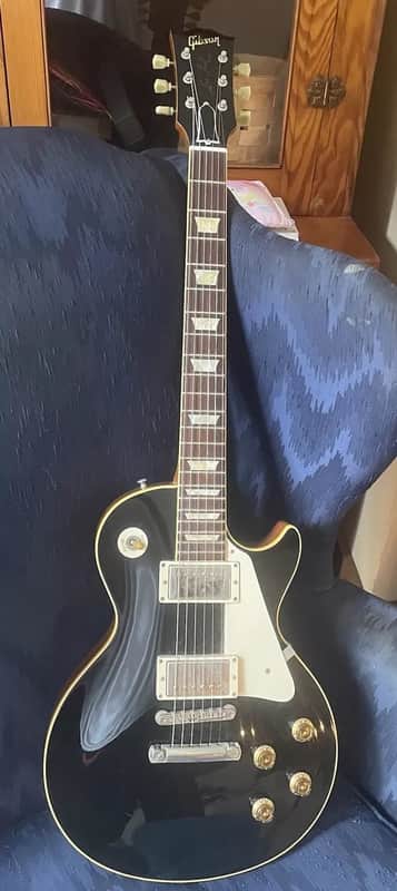 Gibson Les Paul Standard R7 Historic Black Top w/Case image 1