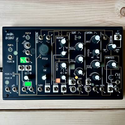 Make Noise 0-Coast Patchable Synthesizer - Black image 1