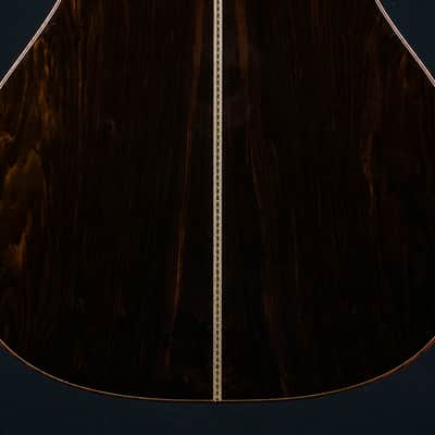 Santa Cruz H13 Custom African Blackwood and Fort Ross Chapel Redwood with Snakewood Inlays NEW image 19
