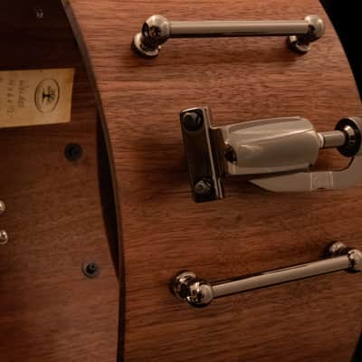 Woodland Percussion 14x6" Walnut Stave Snare Drum image 9