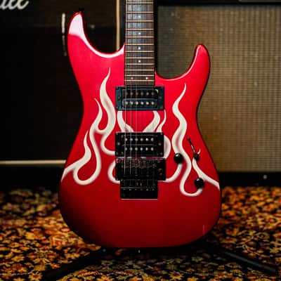 Fender Squier Showmaster 20th Anniversary 2002 Red Flame image 1