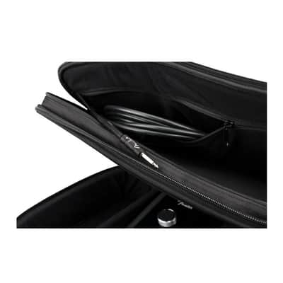 Fender Tone Master Pro Gig Bag with 600D Polyester Exterior, Two Zippered Storage Pockets, Top Carry Handle, and Removable Shoulder Strap (Black) image 7
