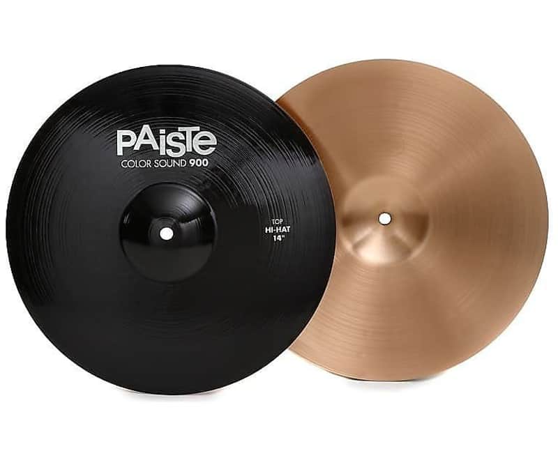 Paiste 14" Color Sound 900 Black Hi-Hat (Bottom) Cymbal *IN STOCK* image 1