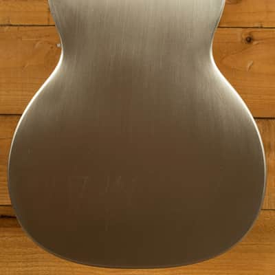 Gretsch G9221 Bobtail Steel Round-Neck Steel Body Resonator Weathered "Pump House Roof" image 2