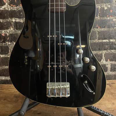 2004 Fender AJB Aerodyne Jazz Bass - Black (USED) image 1