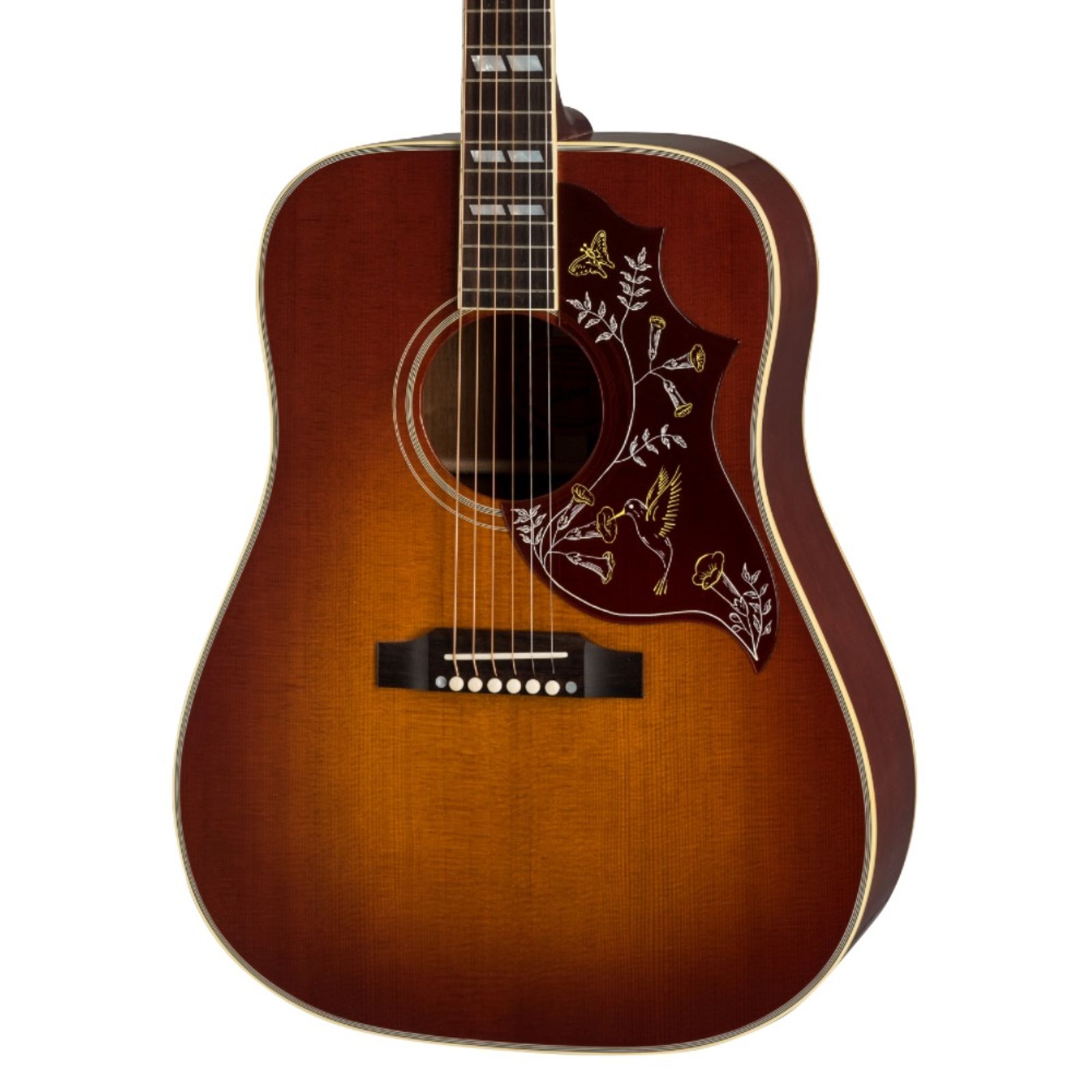 2018 gibson hummingbird vintage サイド割リペア済 【公式通販】