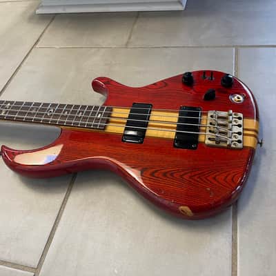 ONE DAY SALE Aria Pro II SB-Elite II 1983 - Padauk red Rautia pickups MIJ Matsumoku image 3