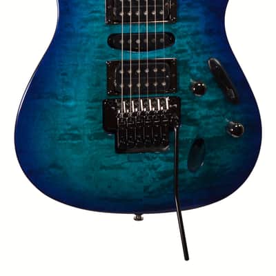 Ibanez S670QM-SPB Electric Guitar – Sapphire Blue 2025 - Sapphire Blue image 2