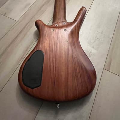 Warwick Corvette German 6 string Pro Series Bartolini Bass 2010s - Natural Satin Bubinga image 7