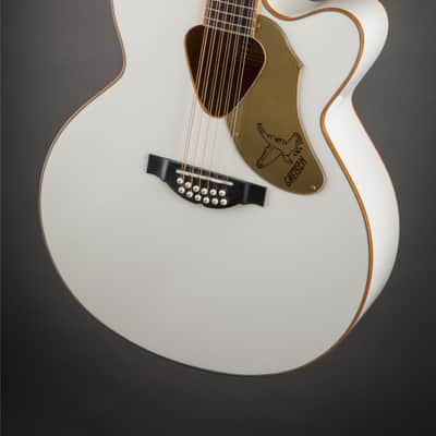 Gretsch G5022CWFE-12 Rancher Falcon Jumbo - White -NEW image 10