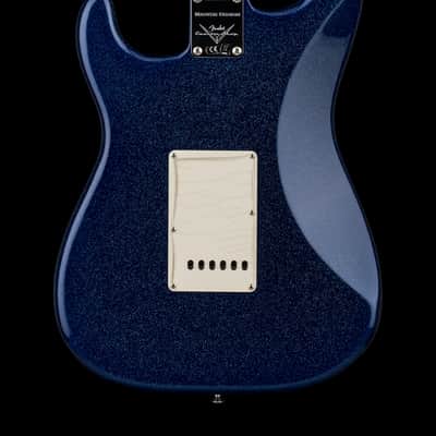 Fender Custom Shop John Cruz EU Masterdesign Mod Rock Strat - Bright Silver/Blue Metallic #23280 with Original Hard Case image 2