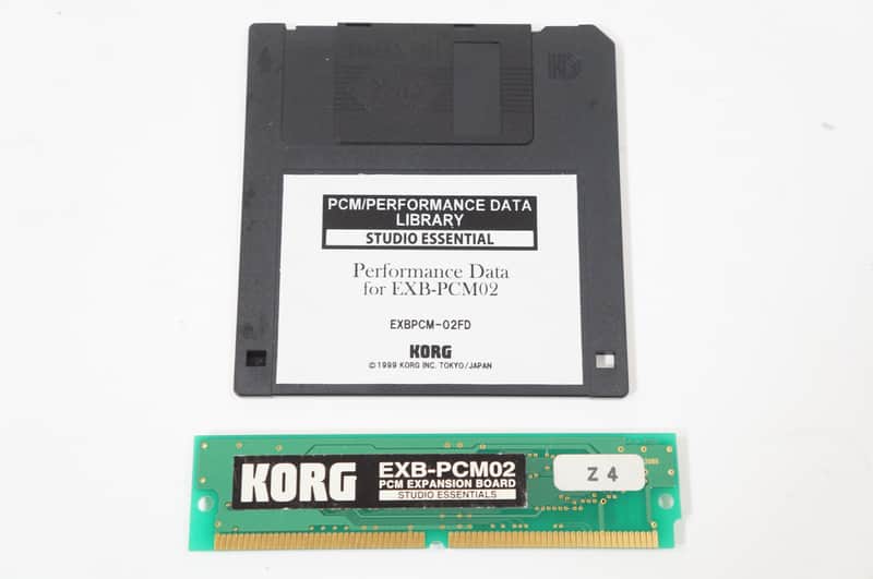 KORG EXB-PCM02 音源拡張モジュール KORG EXB-PCM02 STUDIO ESSENTIALS PCM Expansion Board w/ Floppy